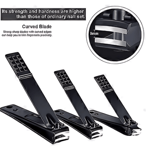 16 - Piece Stainless Steel Nail Clipper Set - Home Glowers