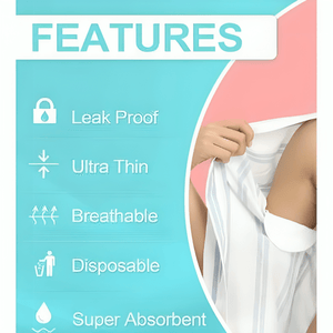 Disposable Underarm Sweat Pads – Pack of 12 Pcs / 06 Pairs - Home Glowers