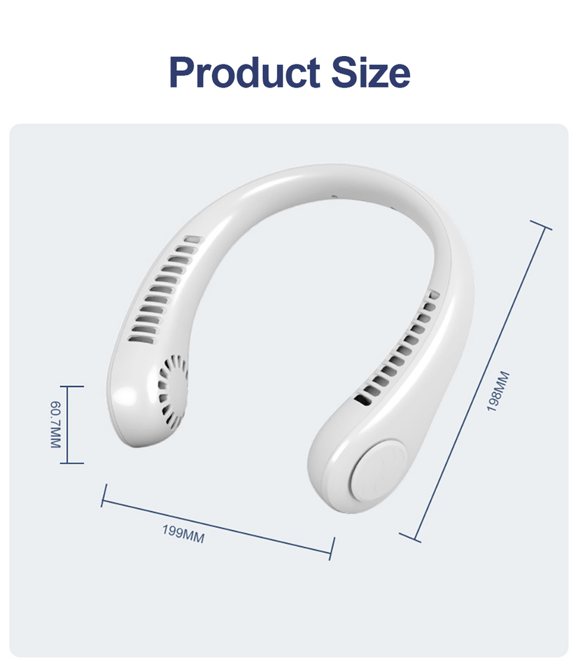 Ultimate Bladeless Portable Neck Fan - Home Glowers